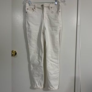 J. CREW White Demi-Boot Women’s Jeans Size 27